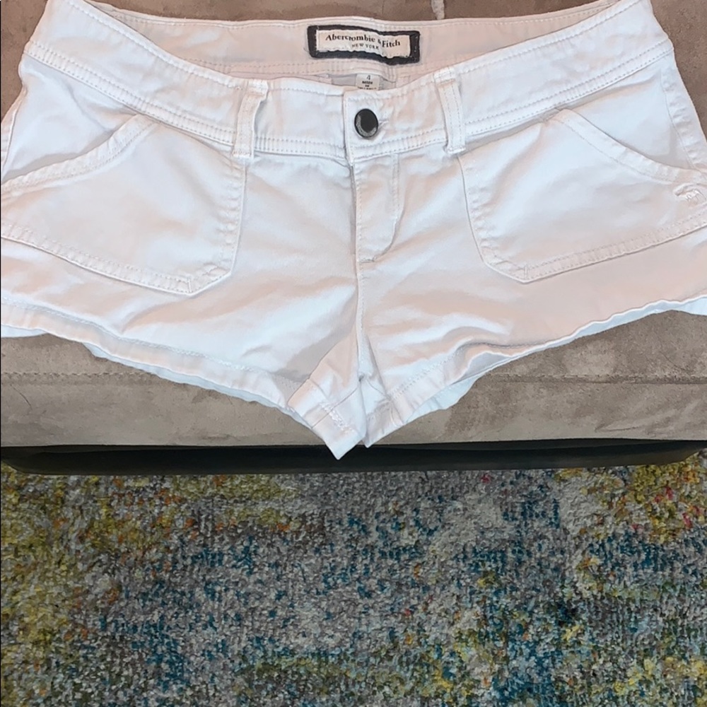 White short shorts